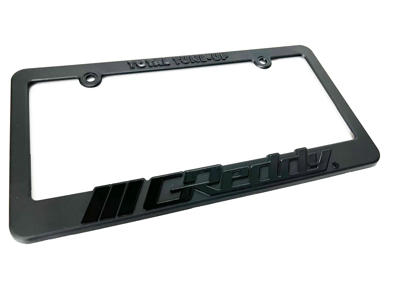 GReddy Total Tune Up  License Plate Frame - "Black-out" or "Color"