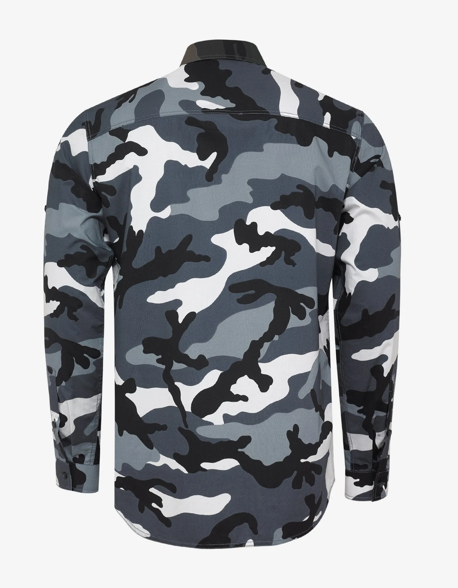 Grey Camouflage Shirt