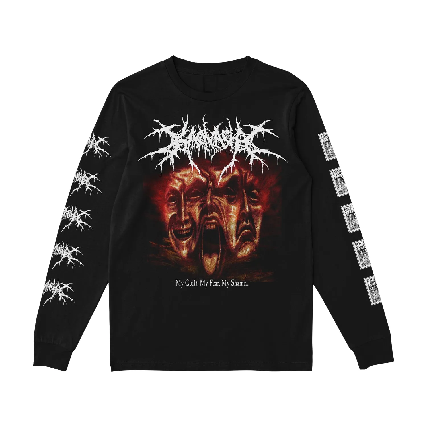 Guilt Fear Shame • Black • Long-Sleeve T-Shirt