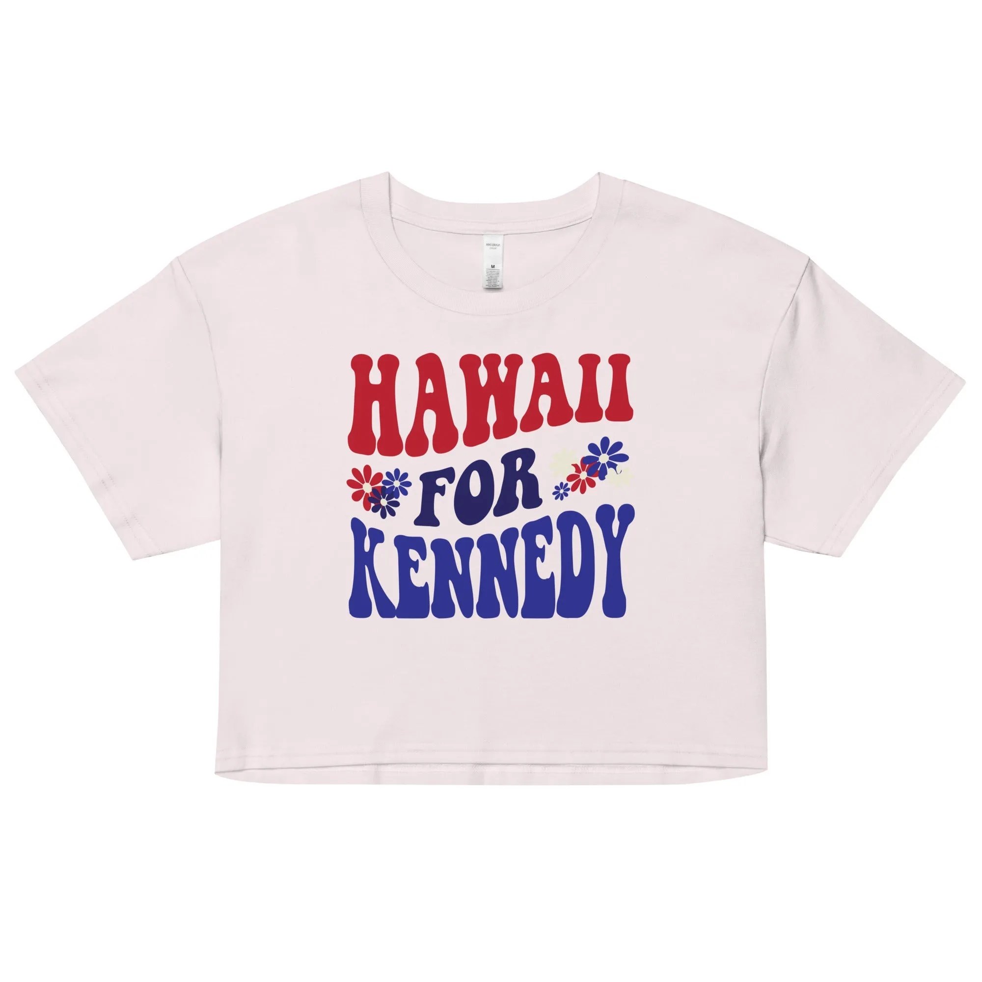 Hawaii for Kennedy Groovy Women’s Crop Top