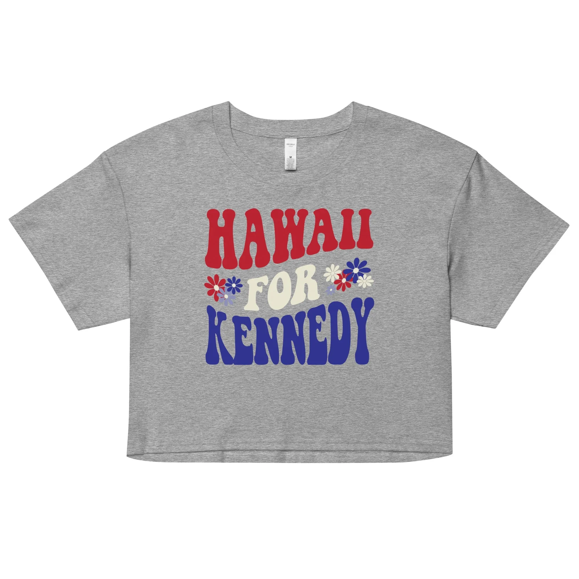 Hawaii for Kennedy Groovy Women’s Crop Top