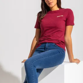 Jameson T-Shirt Ladies - Burgundy