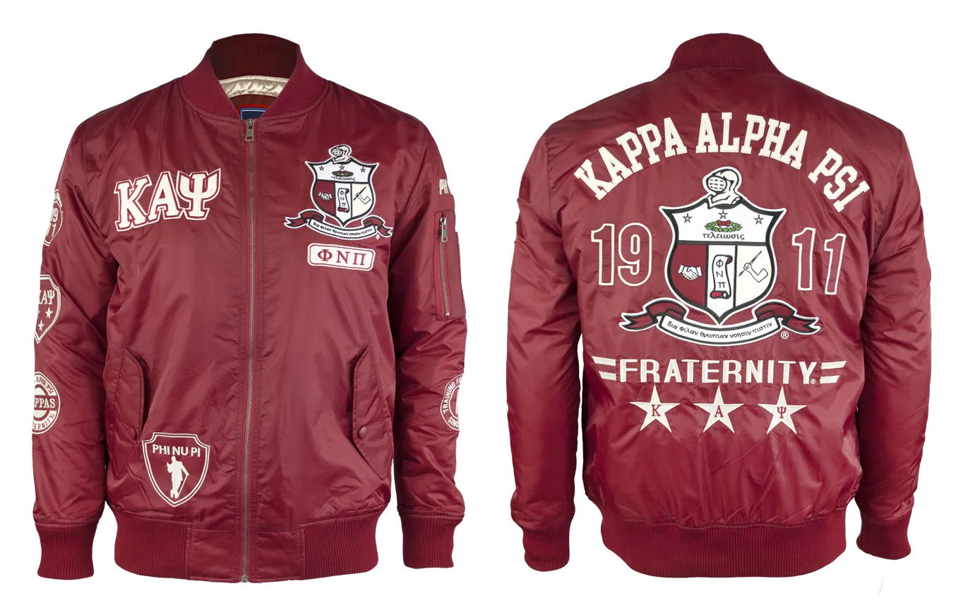 Kappa Alpha Psi Bomber Jacket