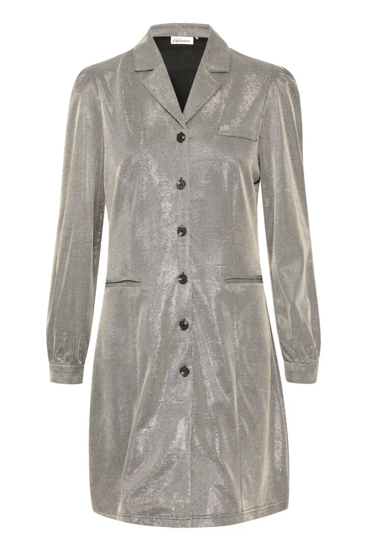 Karen By Simonsen Kansas Dress in Silver