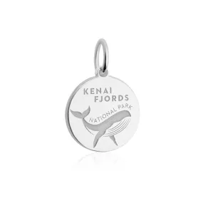 Kenai Fjords National Park Charm, Silver