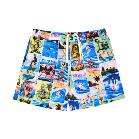 Komotra Collage Shorts