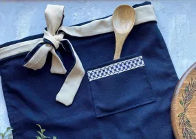 Kuffiyeh Apron in Blue