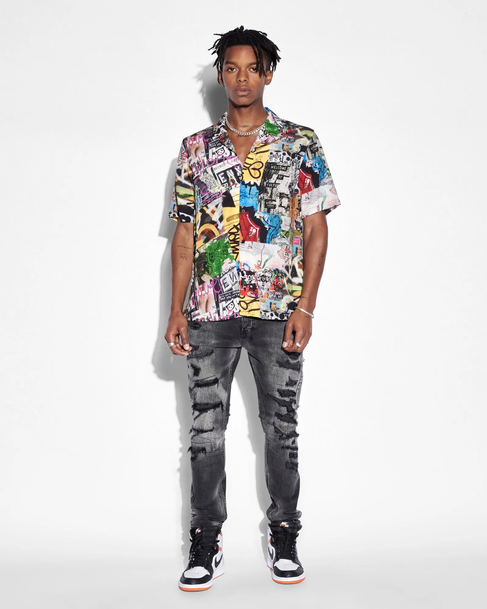 KULTURE RESORT SS SHIRT MULTI