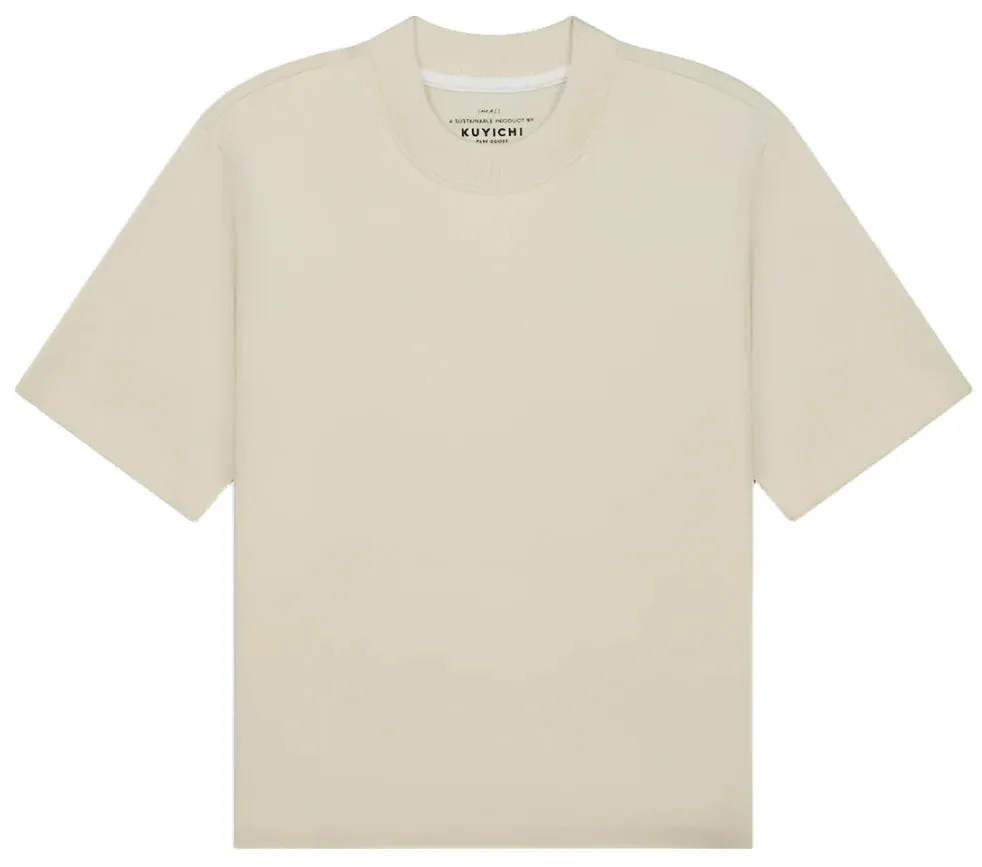 KUYICHI Jill t-shirt solid oatmeal women