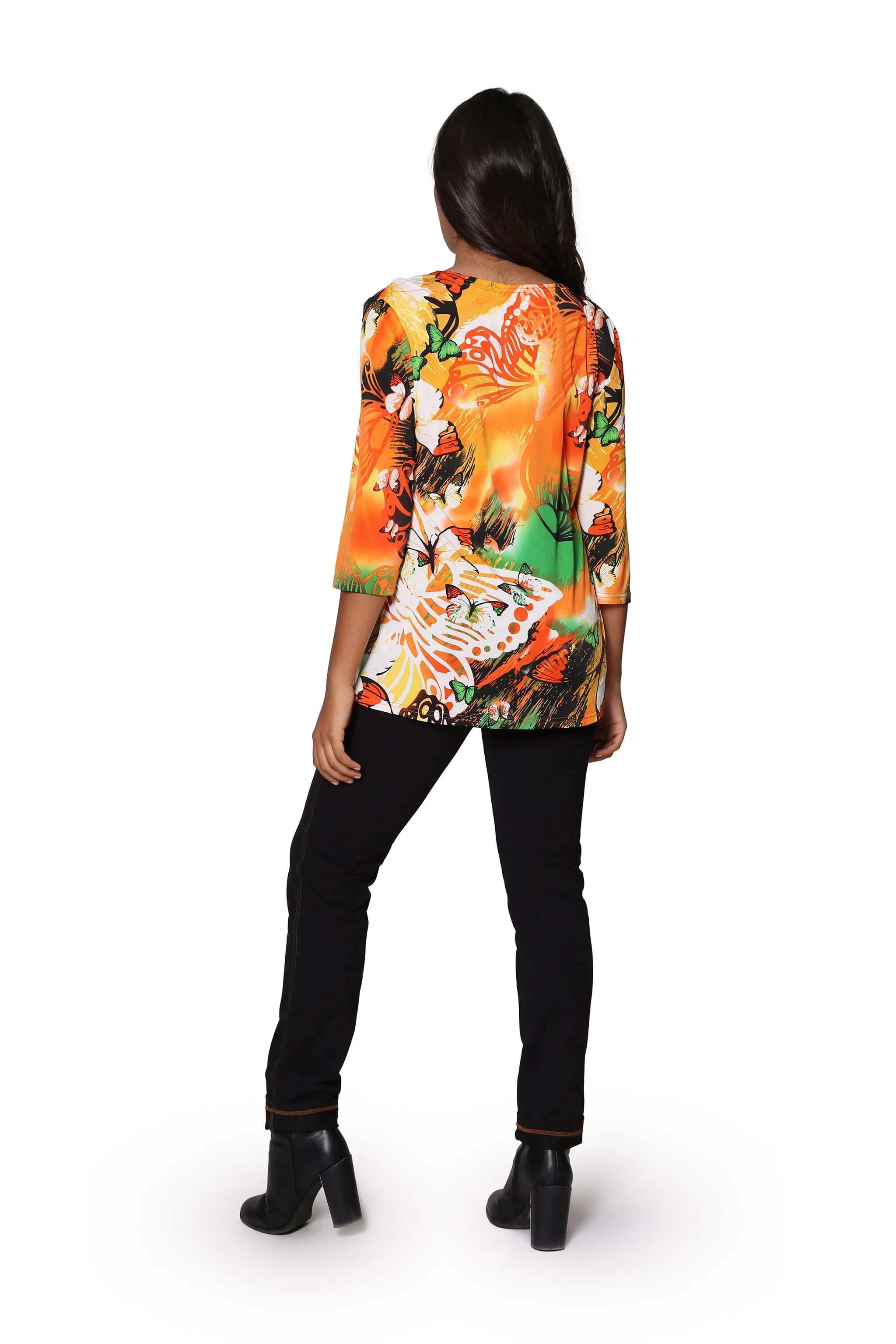 La Cera Printed Tunic