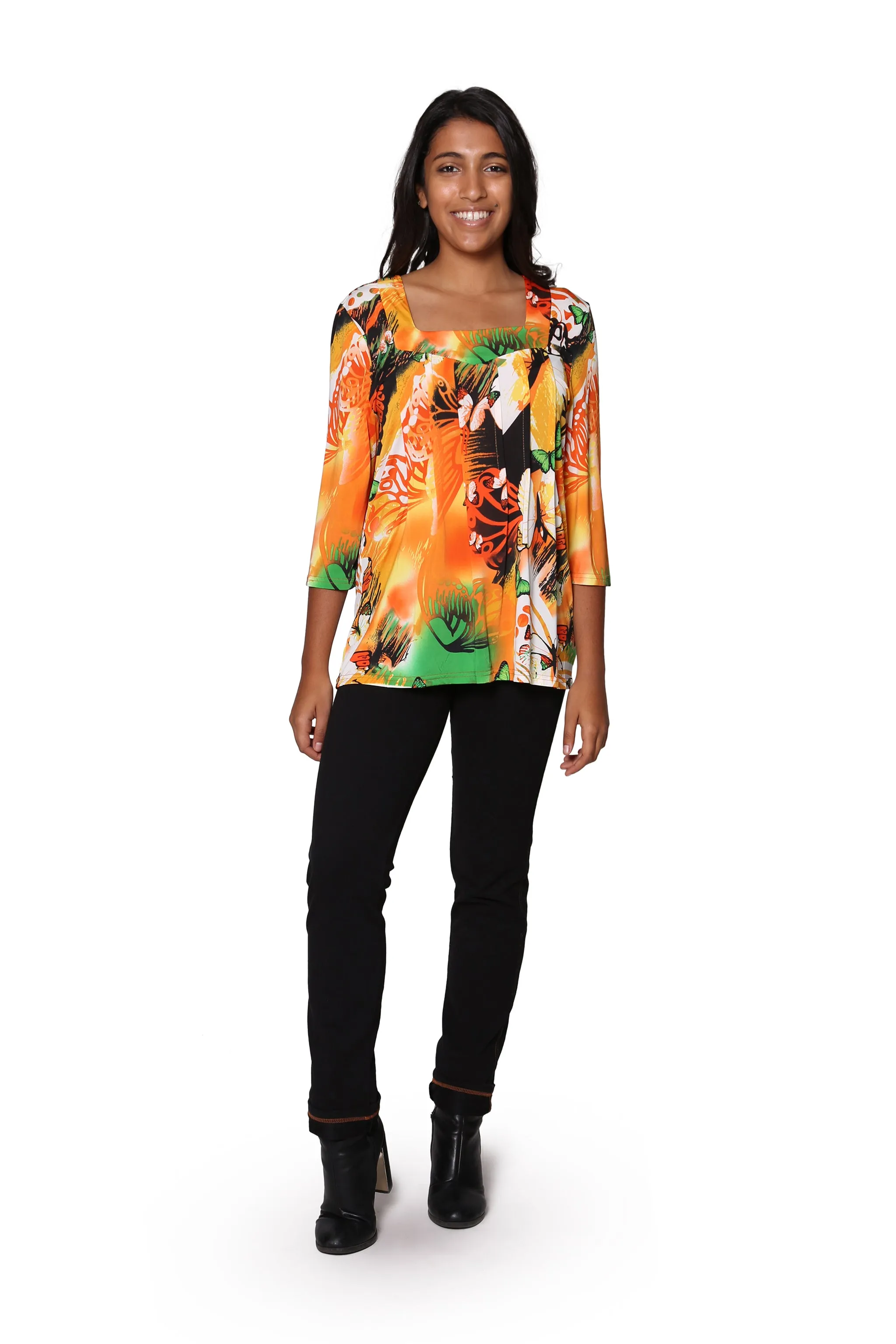 La Cera Printed Tunic