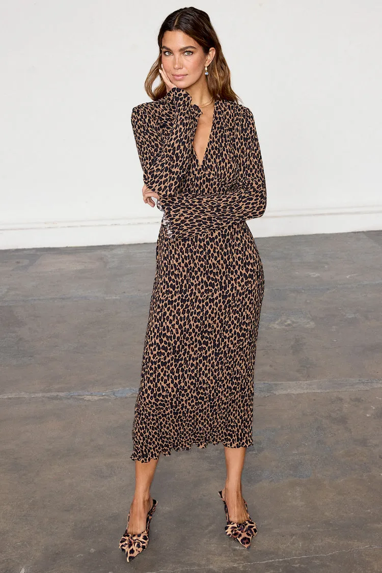 Leopard Celeste Dress