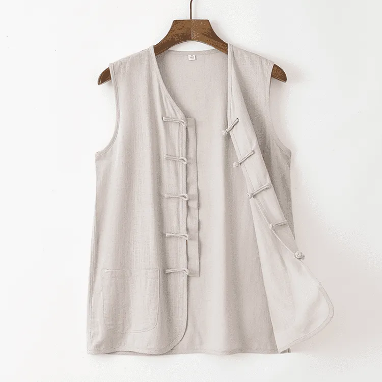 Linen Tang Vest