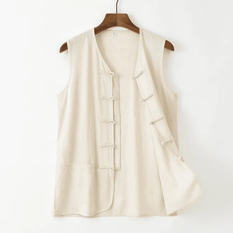 Linen Tang Vest