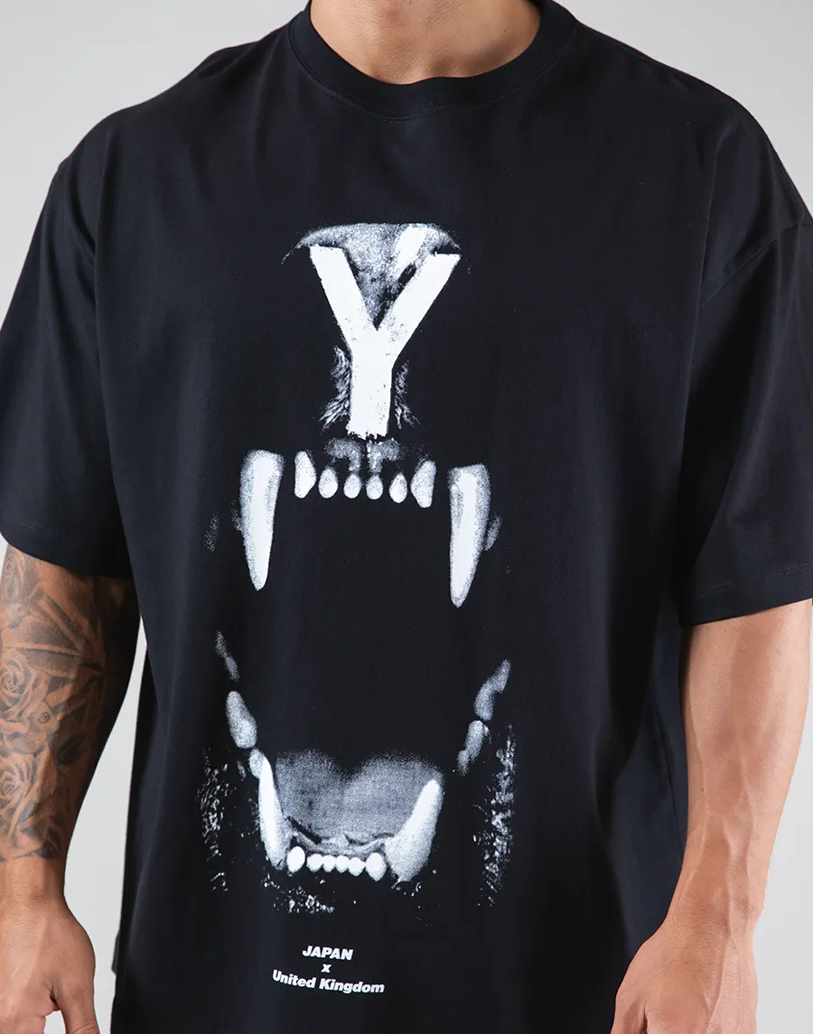 Lion Fang Big T-Shirts "Wide Body" - Black