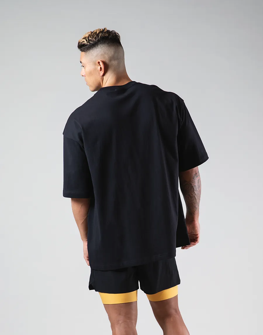 Lion Fang Big T-Shirts "Wide Body" - Black