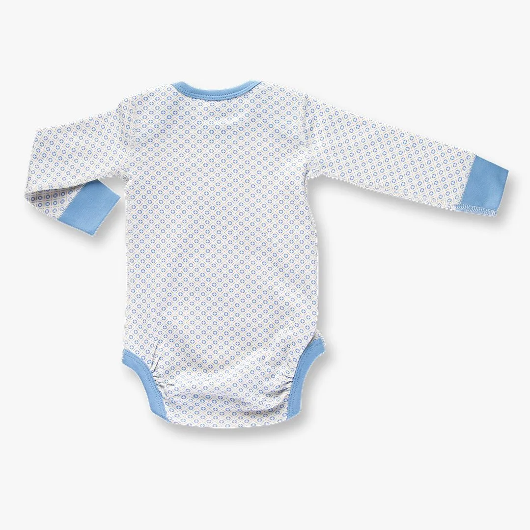 Little Boy Blue Long Sleeve Bodysuit