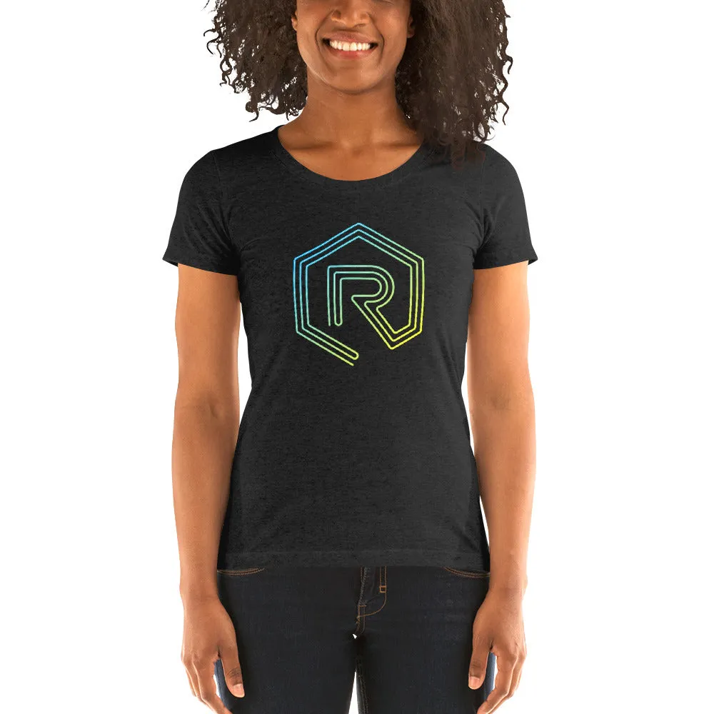 Neon Sign Rollacrit Logo Fitted T-shirt