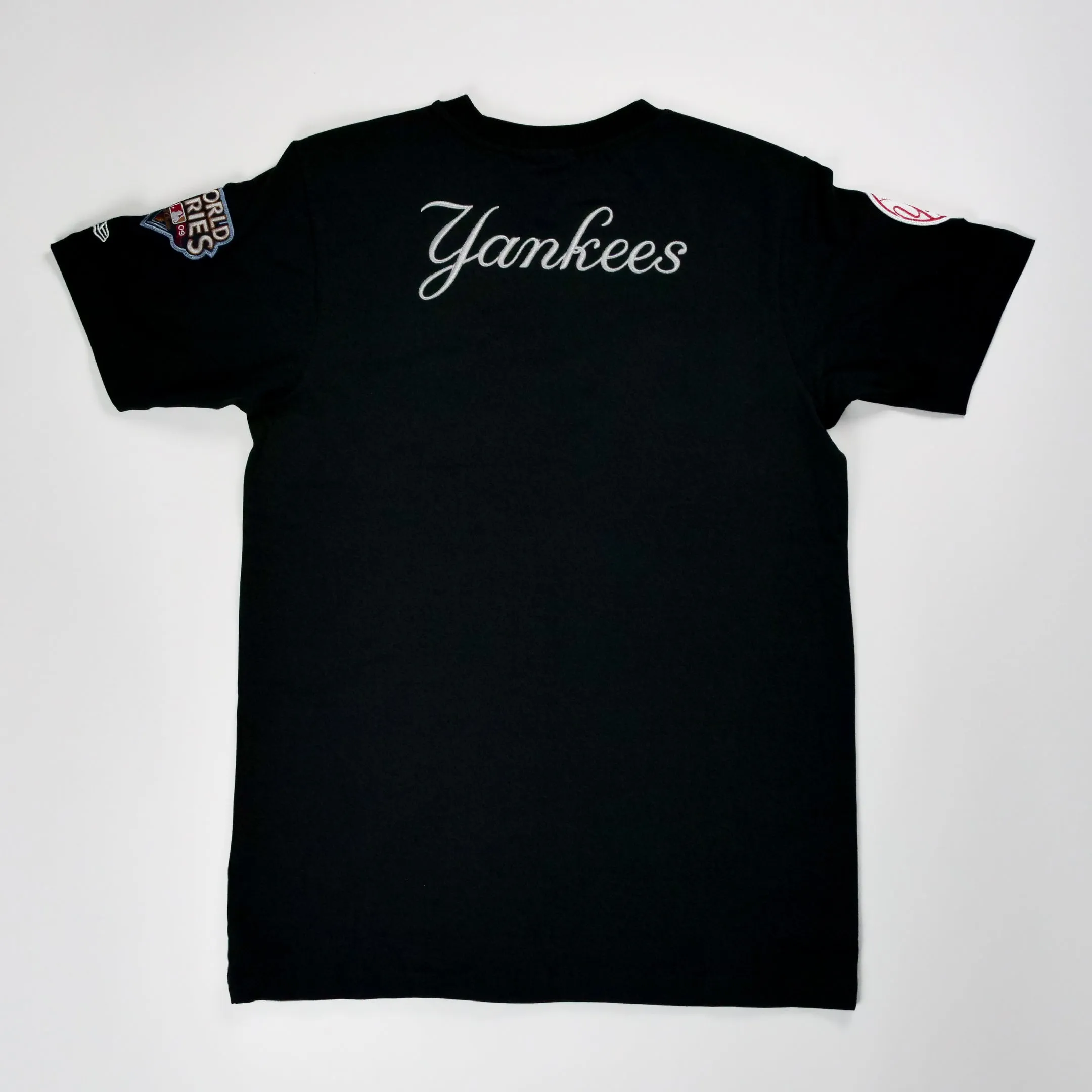 New Era Logo Select New York Yankees Navy 2009 WS Chenille T-Shirt