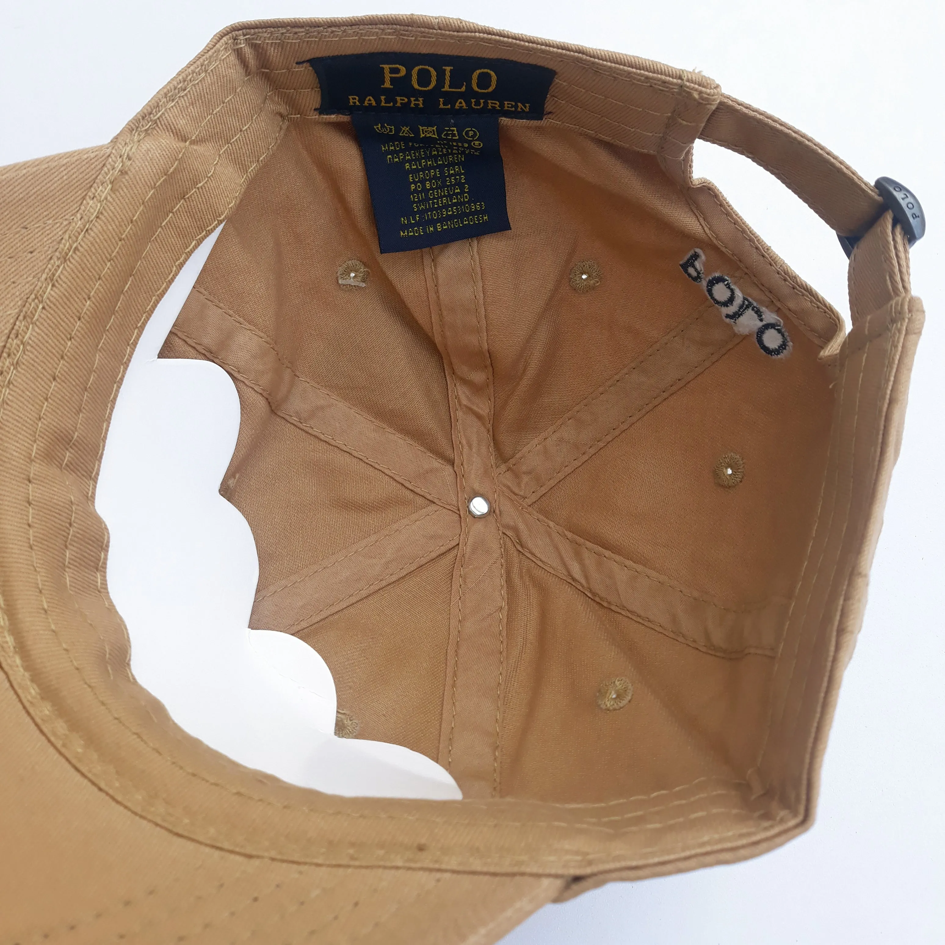 PL - Men 'Camel' Premium Baseball Cap