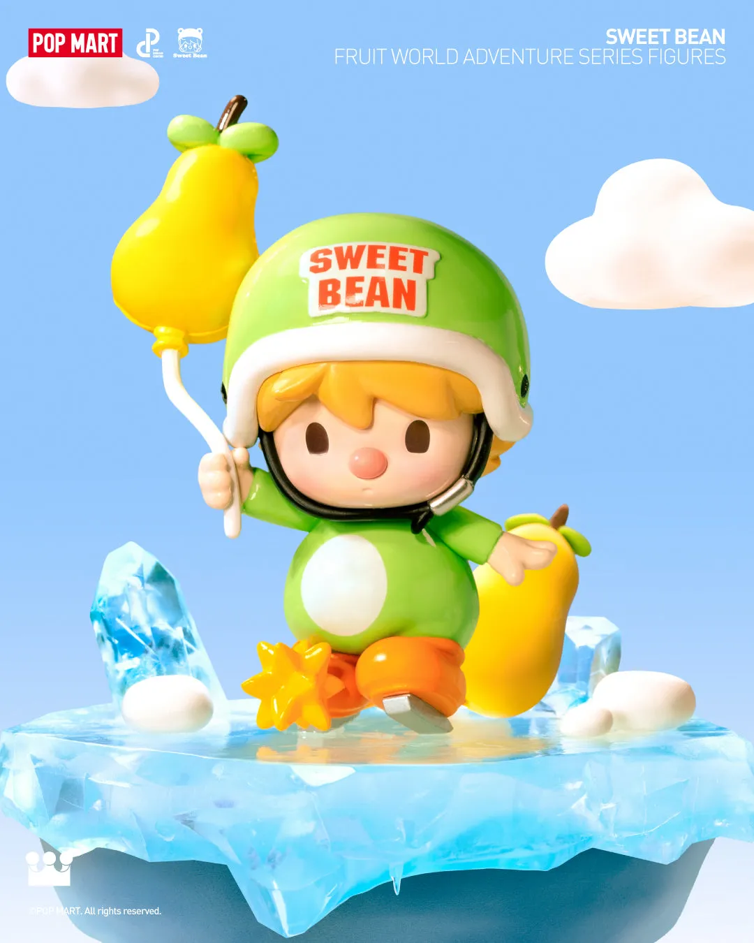 POP MART Sweet Bean Fruit World Adventure Series Figures