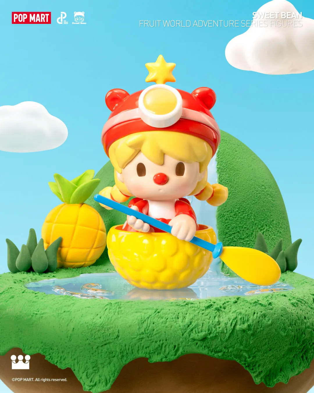 POP MART Sweet Bean Fruit World Adventure Series Figures