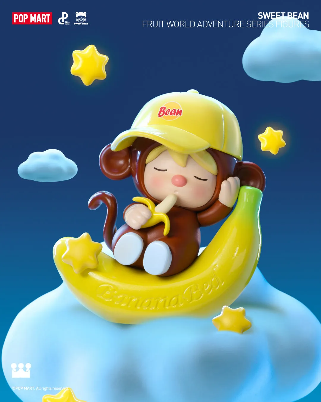 POP MART Sweet Bean Fruit World Adventure Series Figures