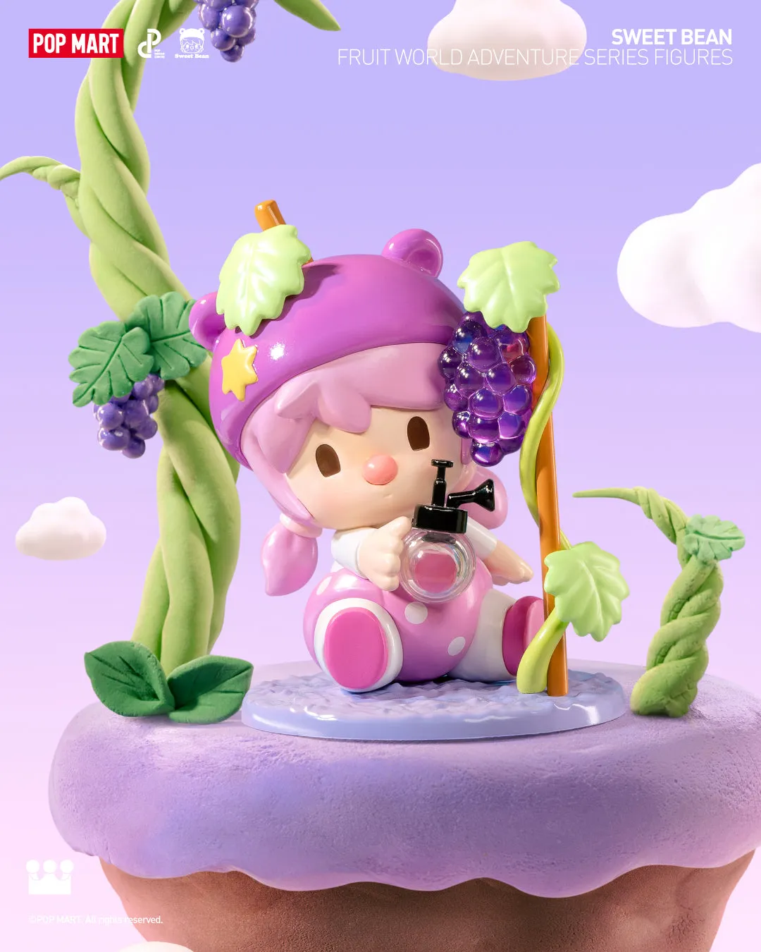 POP MART Sweet Bean Fruit World Adventure Series Figures