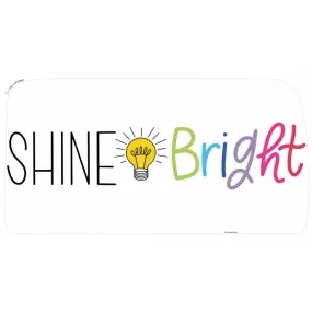 "Shine Bright" Door Topper | Rainbow Classroom Decor | Light Bulb Moments |  UPRINT | Schoolgirl Style