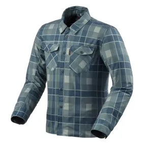 REV'IT! Bison 2 H2O Plaid Overshirt Textile Jacket