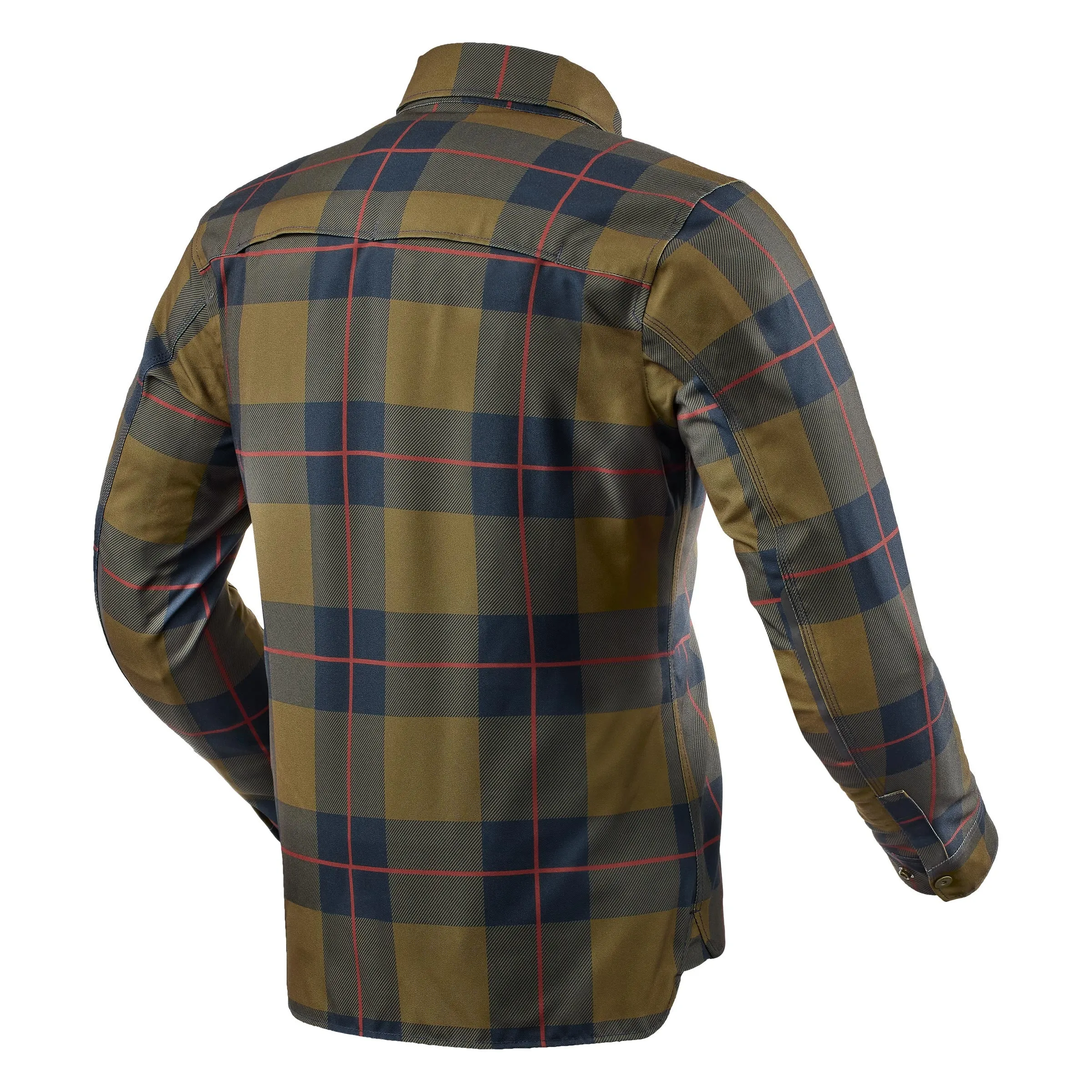 REV'IT! Bison 2 H2O Plaid Overshirt Textile Jacket