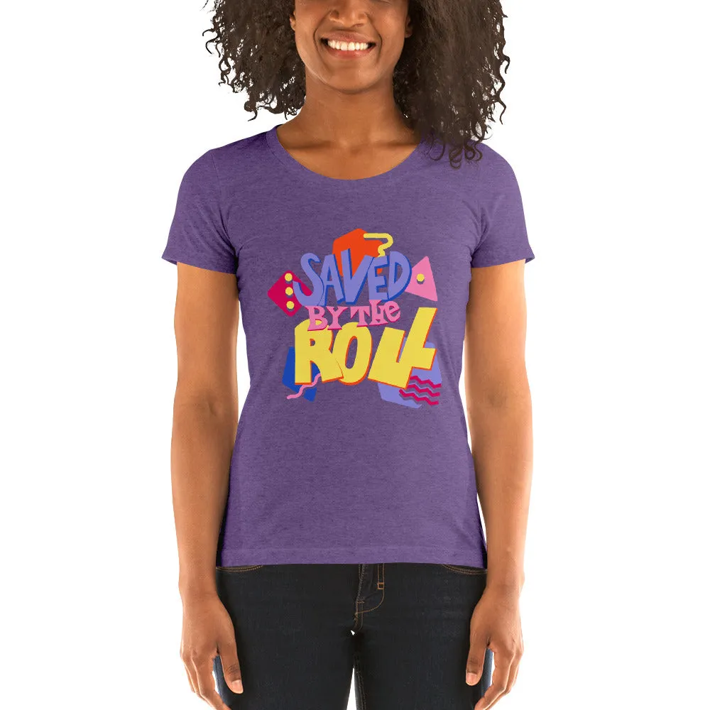 Saved by the Roll Fitted T-shirt