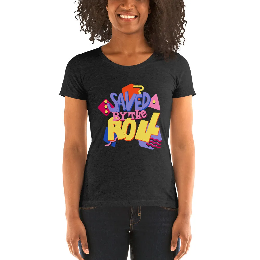 Saved by the Roll Fitted T-shirt