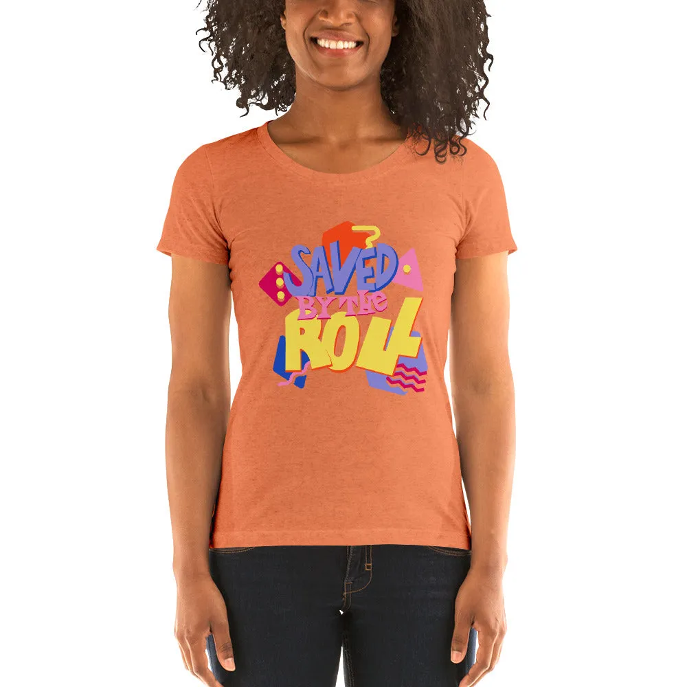 Saved by the Roll Fitted T-shirt