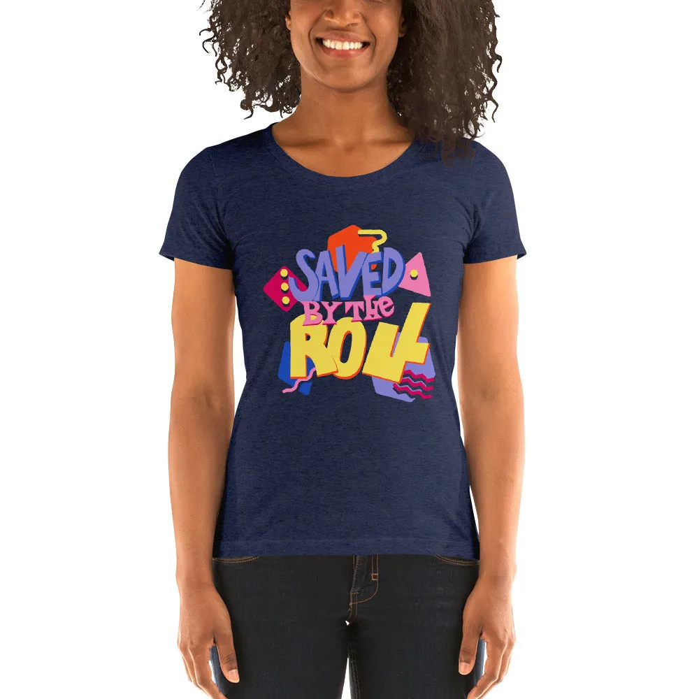 Saved by the Roll Fitted T-shirt