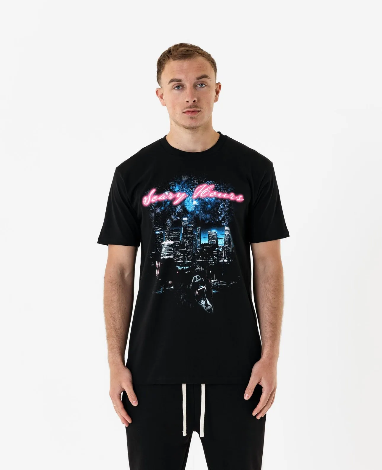 Scary Hours T-shirt - Black