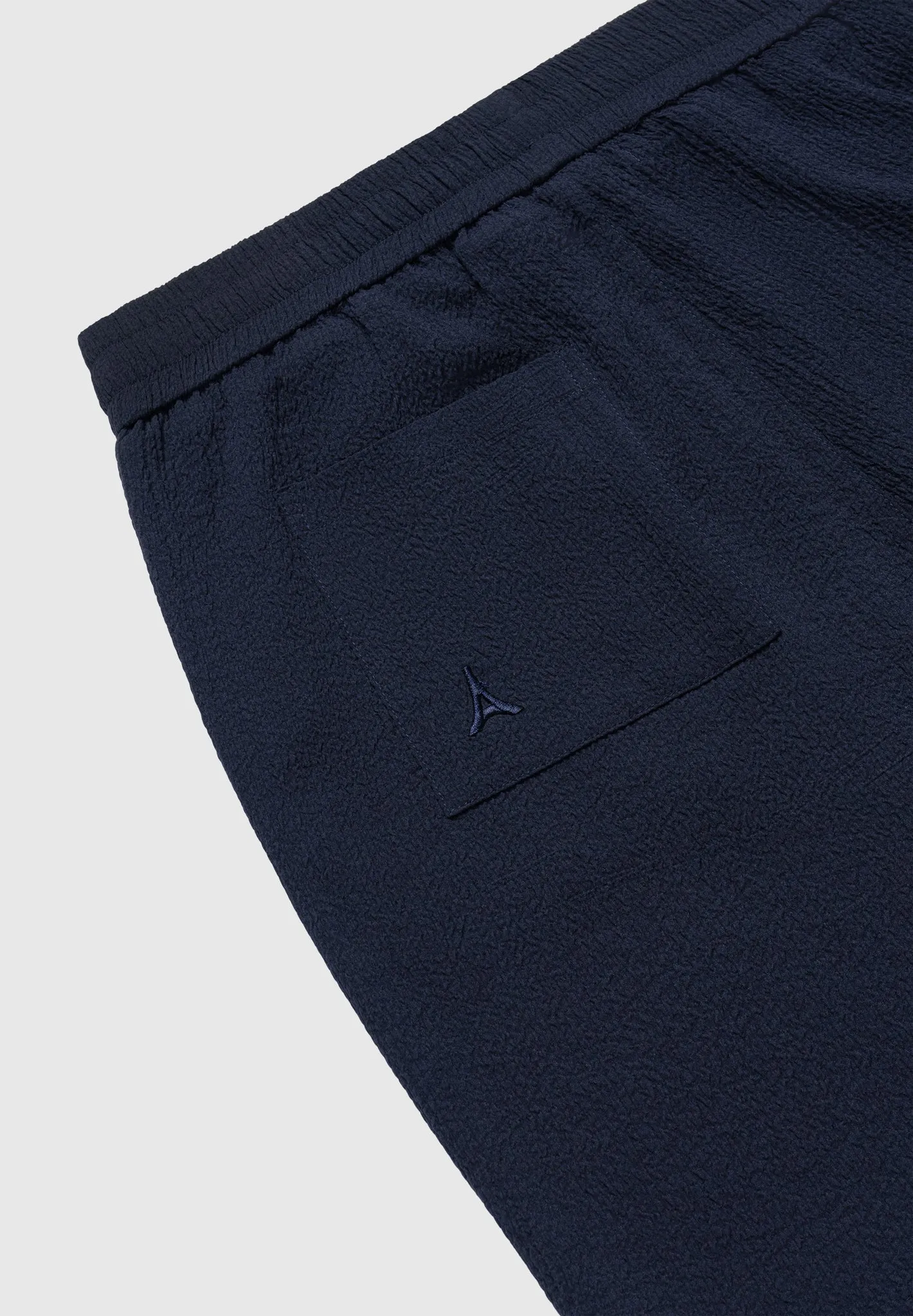 Seersucker Shorts - Navy