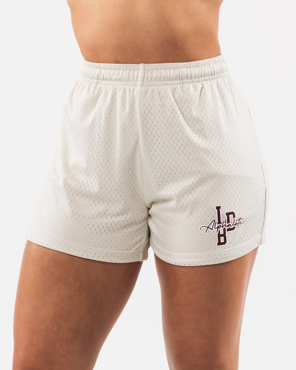 Signature Mesh Short 4" - Sea Shell