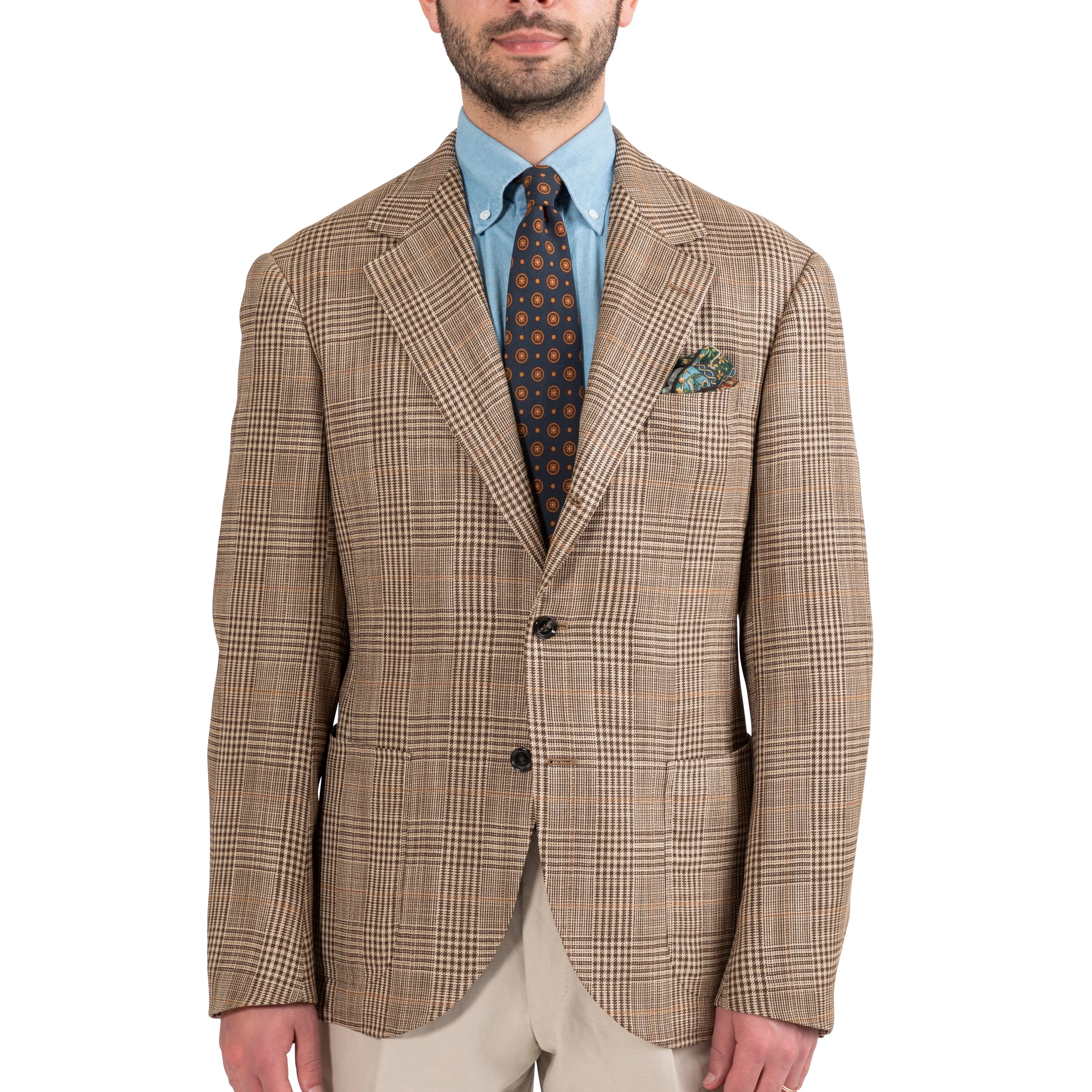 Silk Glen Check Model 15 Sport Coat