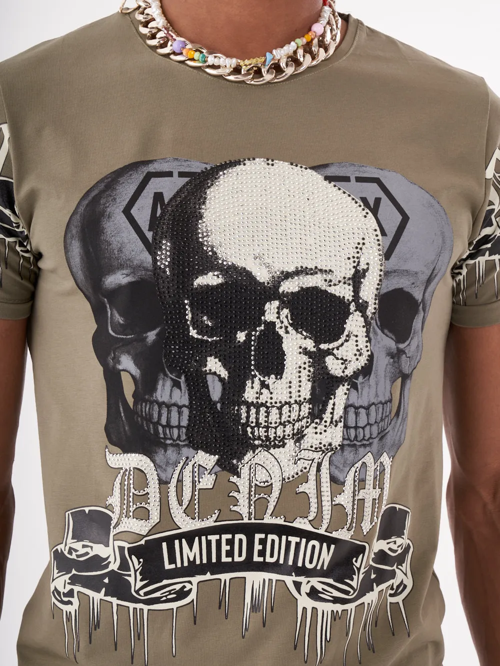 SKULL CRUSHER T-SHIRT | GREEN