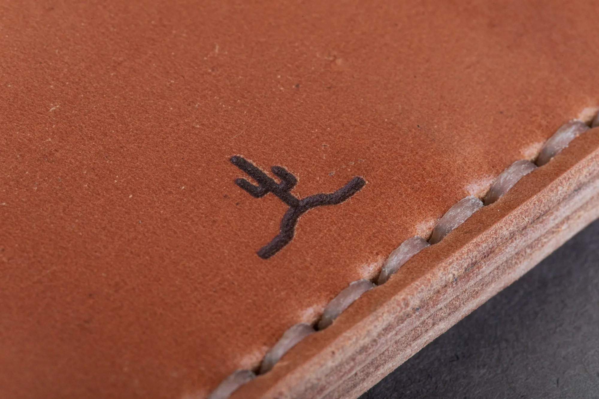 Slim Wallet // Cordovan // White Thread