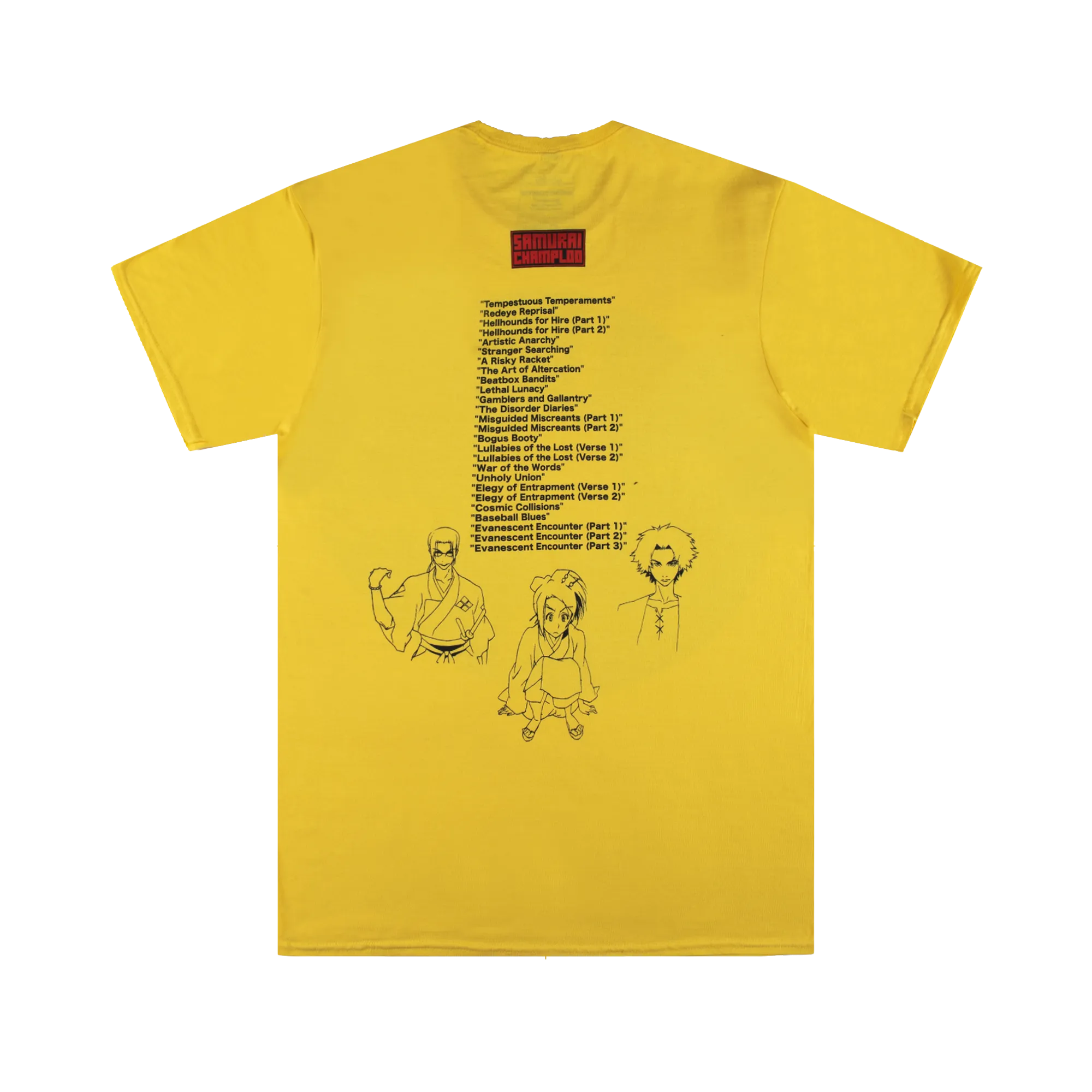 Soundtrack Of Outlaws Yellow Tee