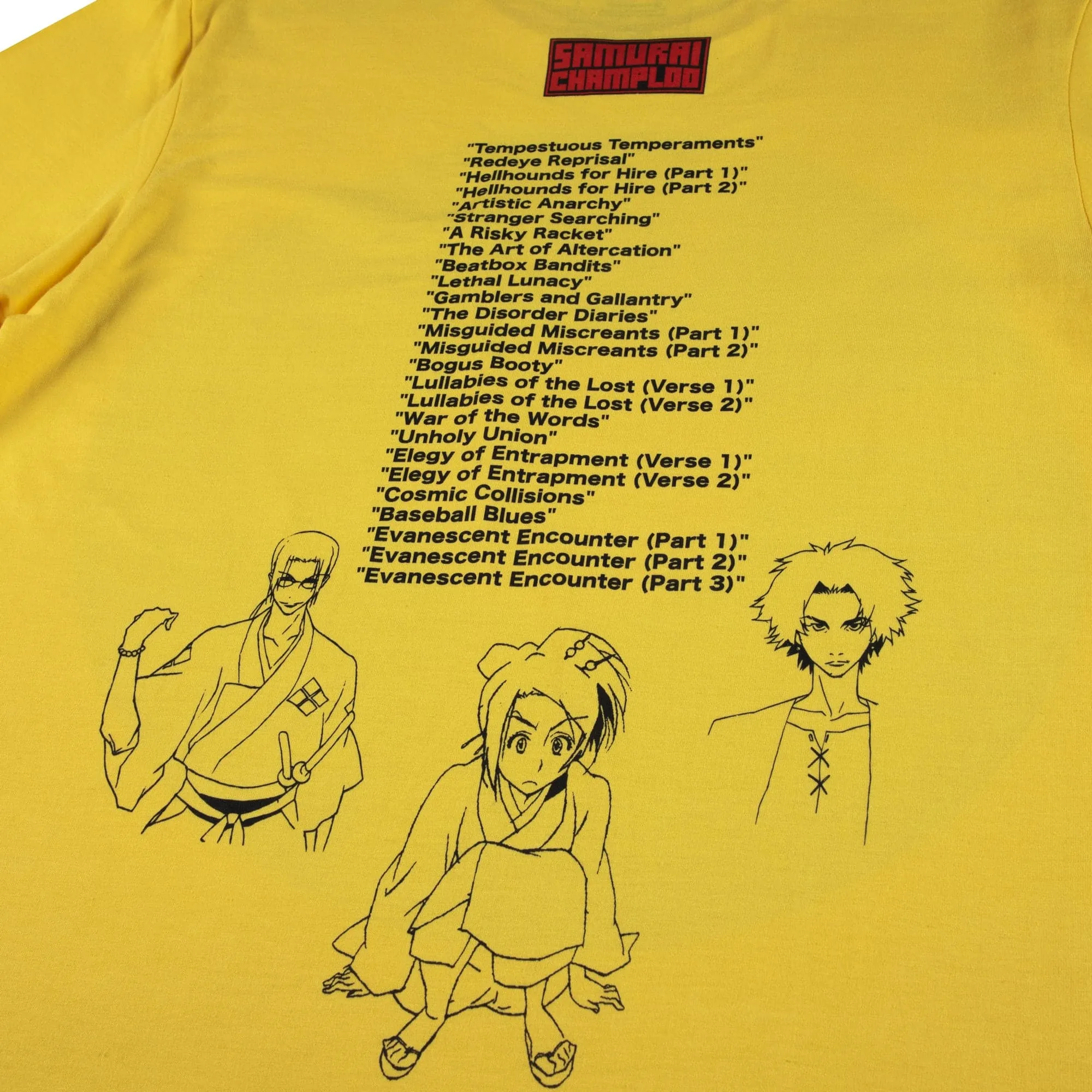 Soundtrack Of Outlaws Yellow Tee