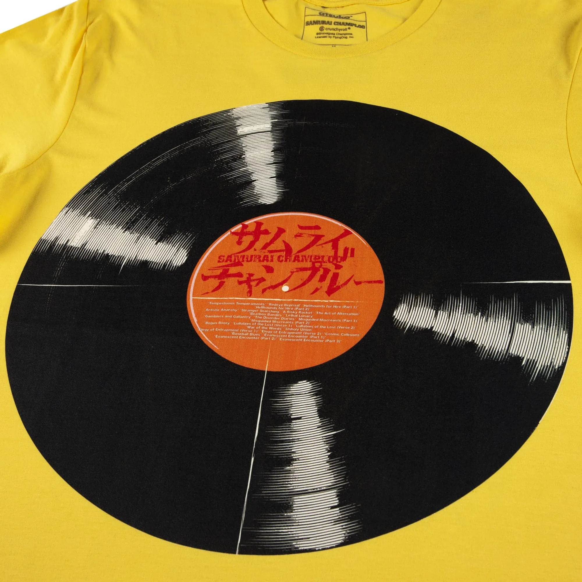 Soundtrack Of Outlaws Yellow Tee