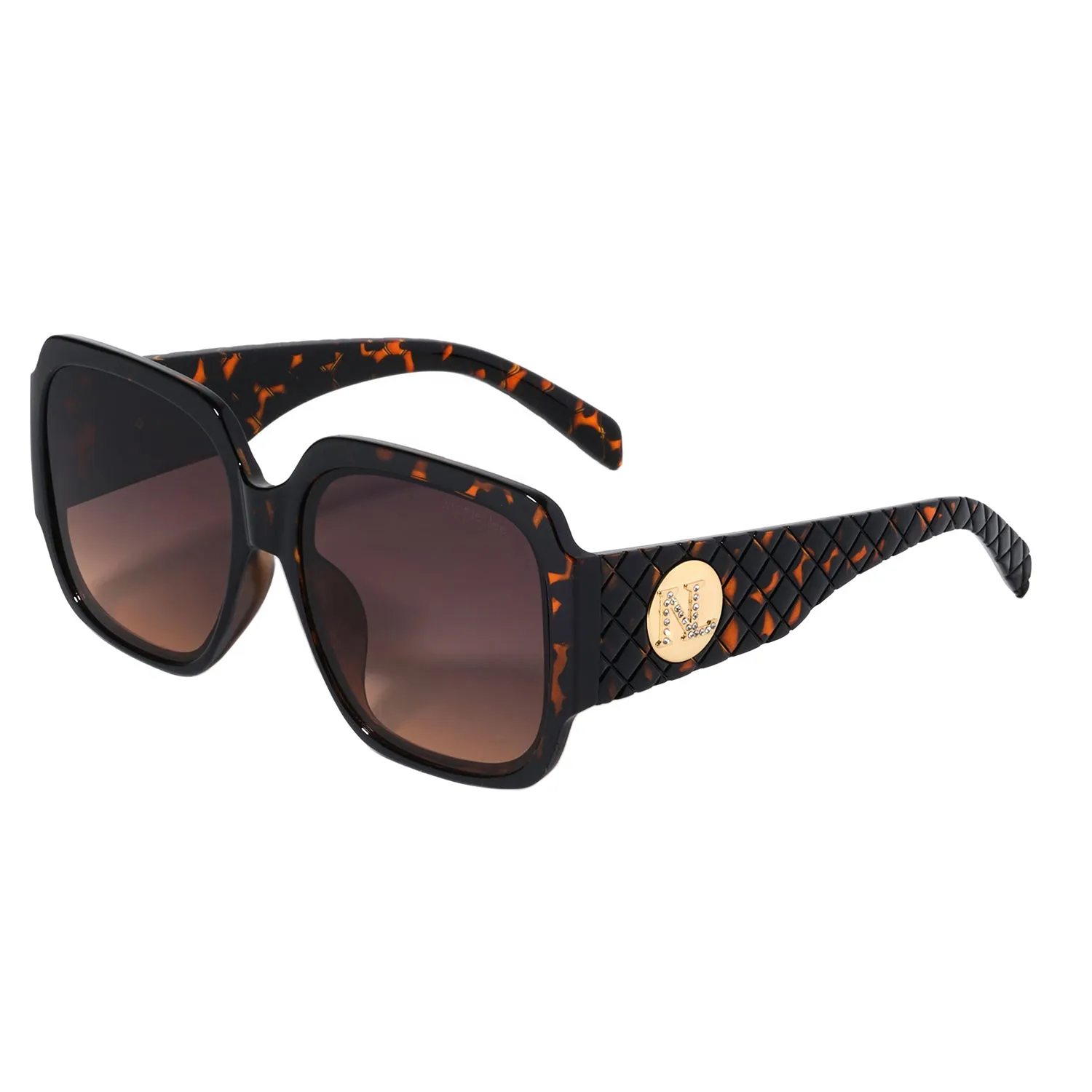 SQUARE QUILTED SUNGLASSES