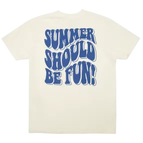 Summer Should Be Fun T-Shirt - Cream