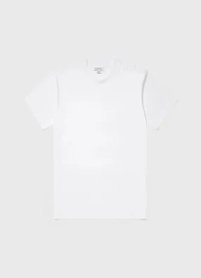 SUNSPEL Relaxed Fit Heavyweight T-shirt - WHITE