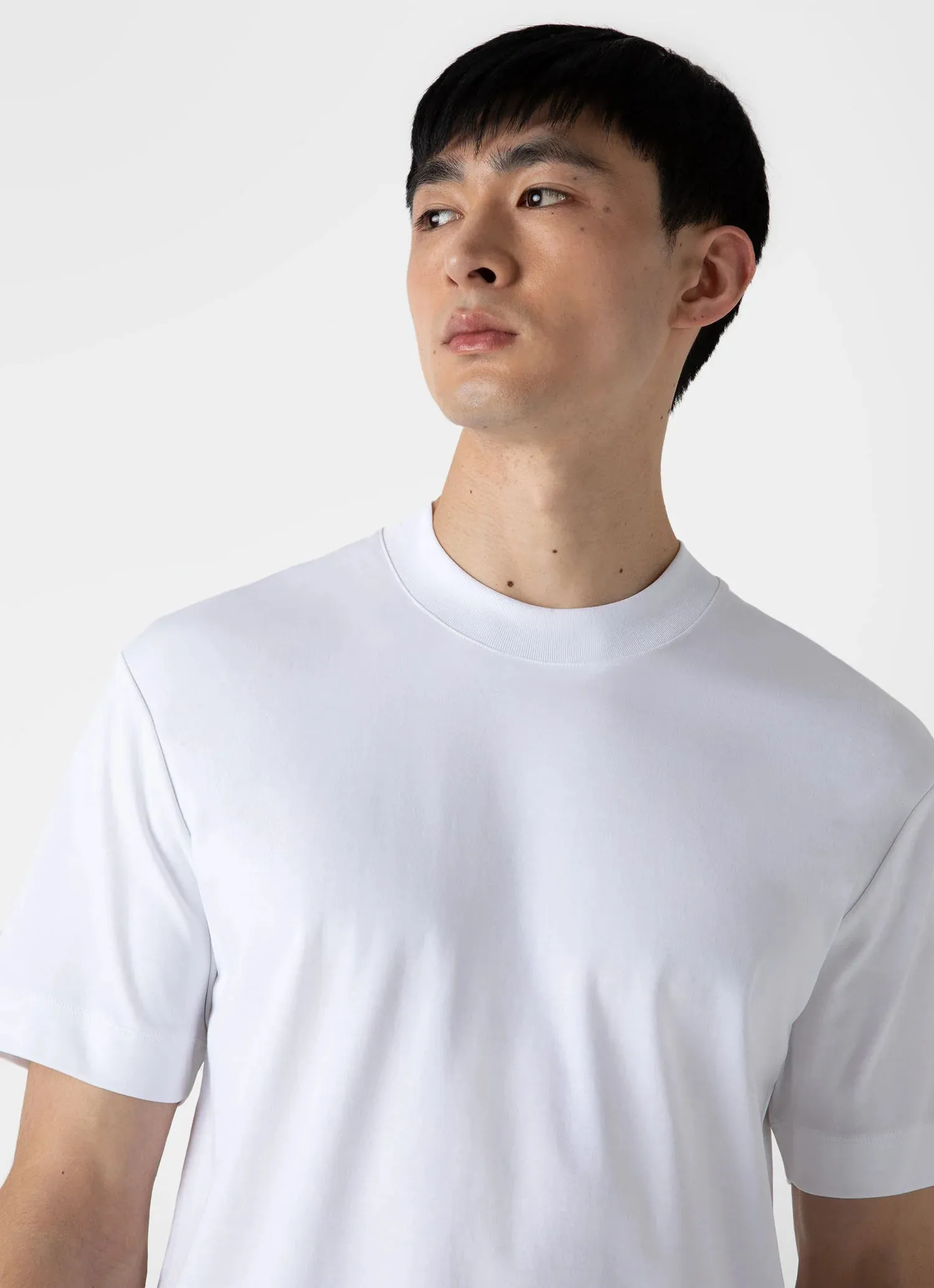 SUNSPEL Relaxed Fit Heavyweight T-shirt - WHITE