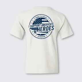 T2T HEROES TEE – Youth (White)