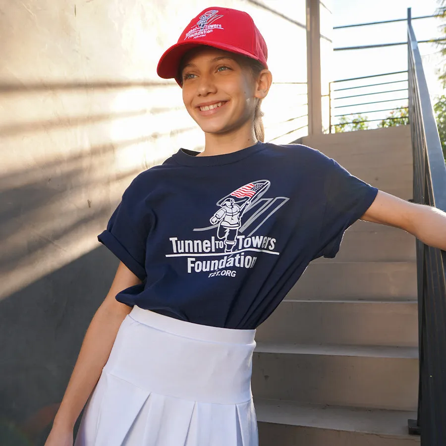 T2T Logo Tee - YOUTH (Navy)